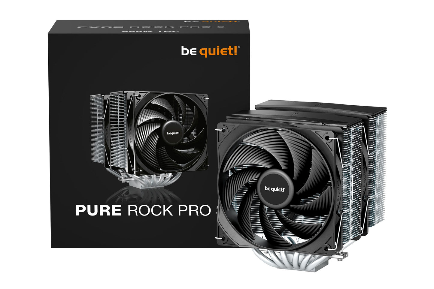 be quiet! Pure Rock Pro 3 Processor Air cooler 12 cm Silver 1 pc(s) Cooling