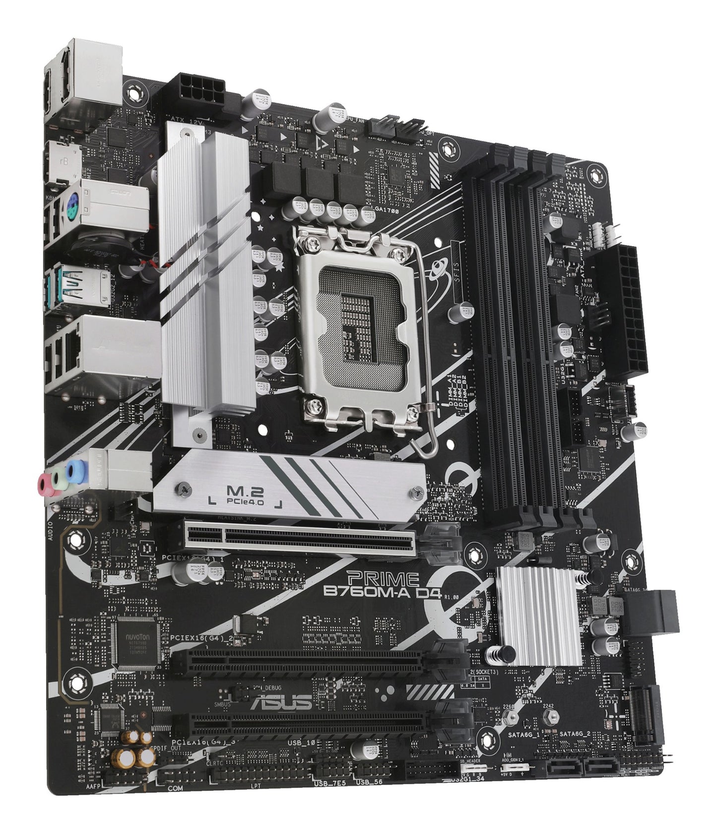 ASUS PRIME B760M-A D4-CSM Intel B760 LGA 1700 micro ATX Motherboard