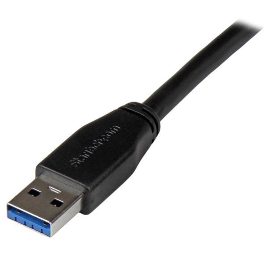 StarTech.com Active USB 3.0 (5Gbps) USB-A to USB-B Cable - M/M - 10m (30ft) - TAA