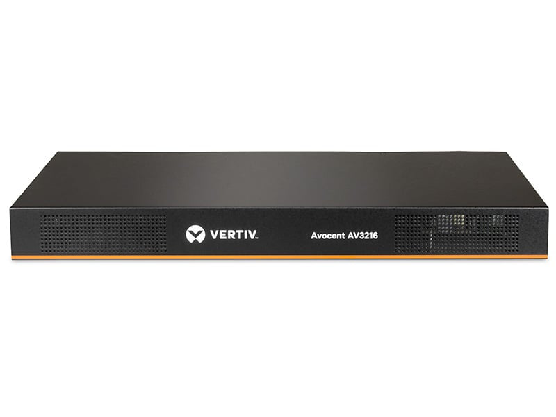 Vertiv Avocent AV 3216 KVM switch Rack mounting Black