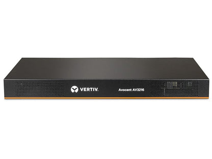 Vertiv Avocent AV 3216 KVM switch Rack mounting Black