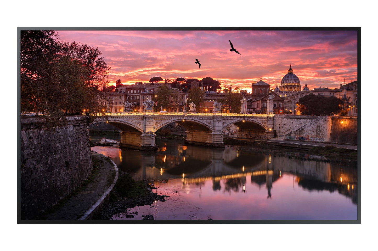 Samsung QB85R-BD Digital signage flat panel 2.16 m 4K UHD VA Monitor