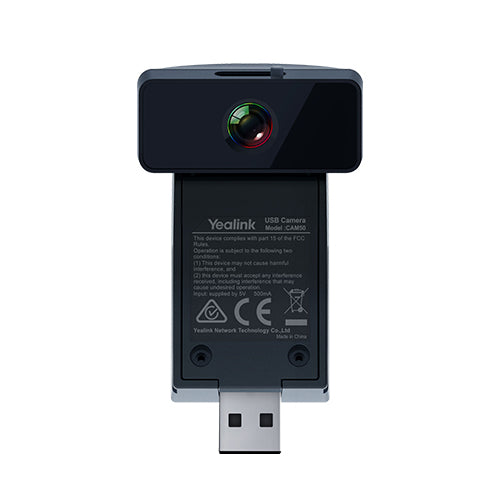 Yealink CAM50 2 MP Black 1280 x 720 pixels 30 fps Webcam