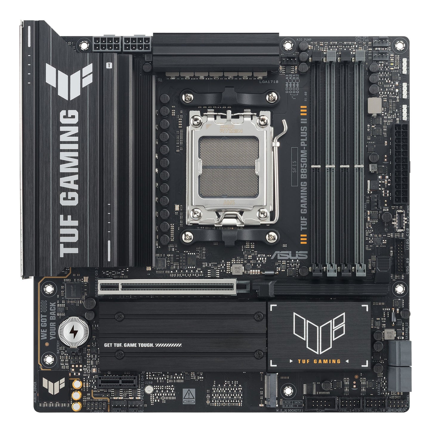 ASUS TUF GAMING B850M-PLUS II AMD B850 Socket AM5 micro ATX Motherboard