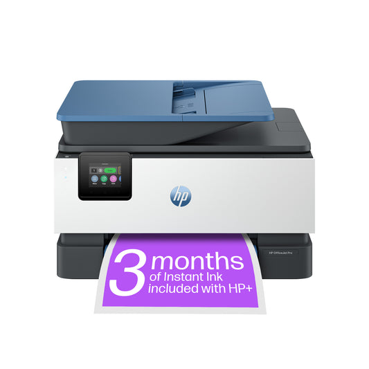 HP OfficeJet Pro 9125e Wireless All-in-One Color Printer, Instant Ink; Two-sided