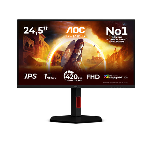 AOC G4 25G4KUR 24.5" Full HD IPS 420Hz Monitor