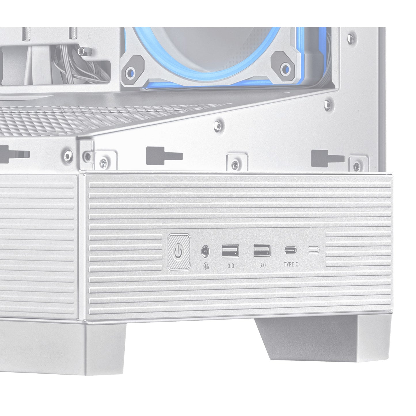ASUS A31 Plus TG ARGB WHITE Midi Tower PC Case