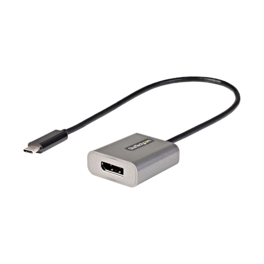 StarTech.com USB C to DisplayPort Adapter - 8K/4K 60Hz USB-C to DisplayPort 1.4 Hub