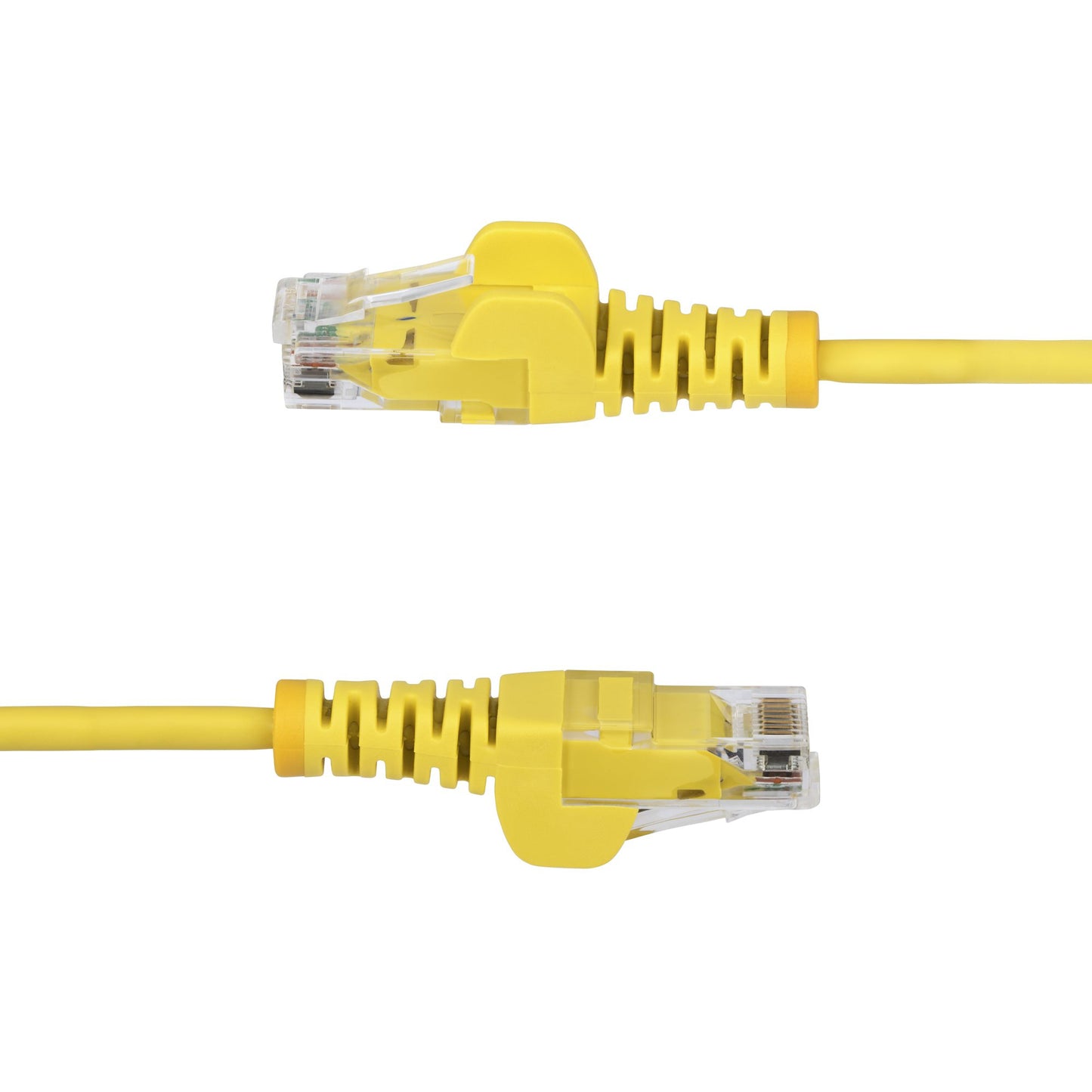 StarTech.com 15m Yellow Slim CAT6 Ethernet Cable, Snagless, 100W PoE, UTP, LSZH
