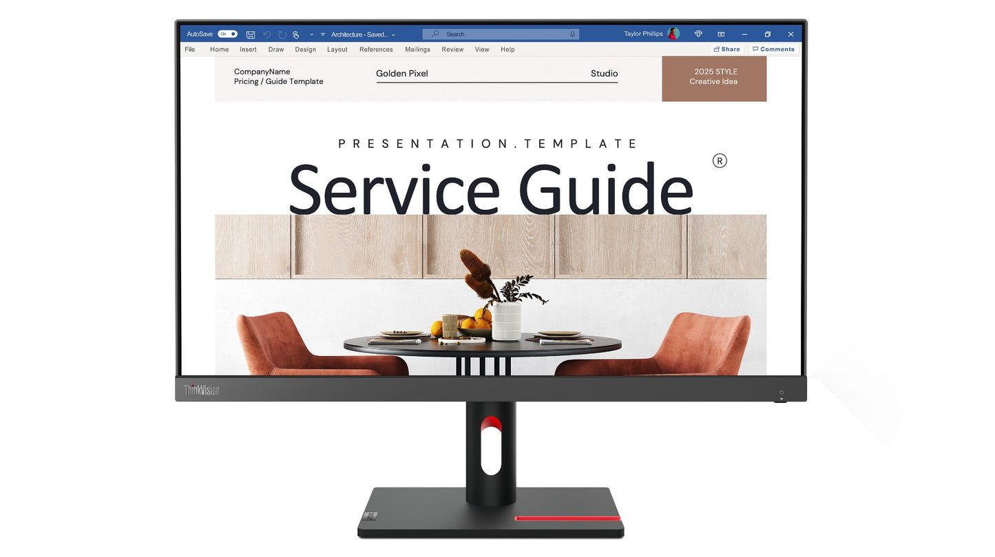 Lenovo ThinkVision S24i-30 23.8" Full HD IPS 100Hz Monitor