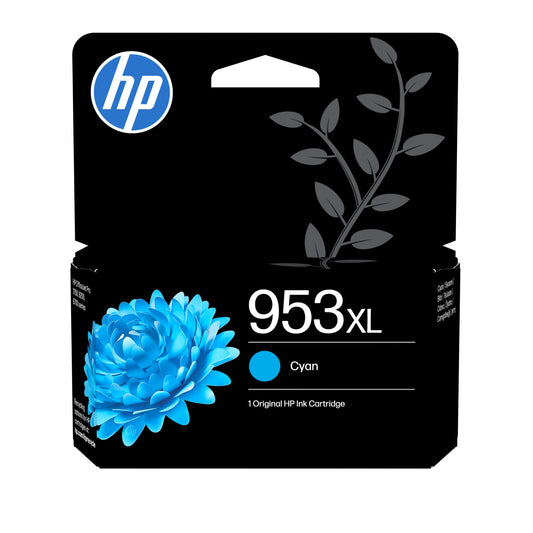 HP F6U16AE/953XL Cyan Ink Cartridge (1.45K pages)