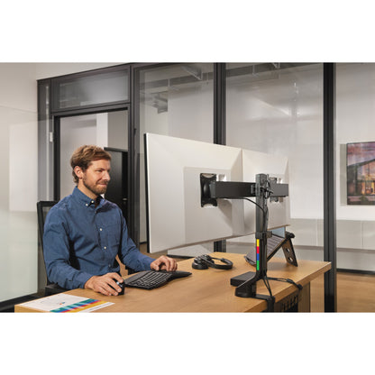 Kensington SmartFit Space-Saving Dual Monitor Arm Mount