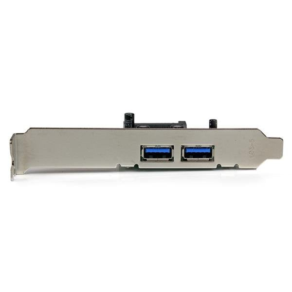 StarTech.com 2 Port PCI Express PCIe SuperSpeed (5Gbps) USB 3.0 Card Adapter with Hub (USB3S24)