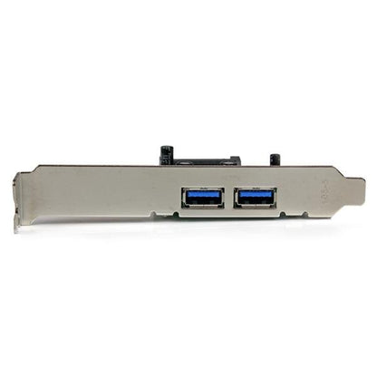 StarTech.com 2 Port PCI Express PCIe SuperSpeed (5Gbps) USB 3.0 Card Adapter with Hub (USB3S24)