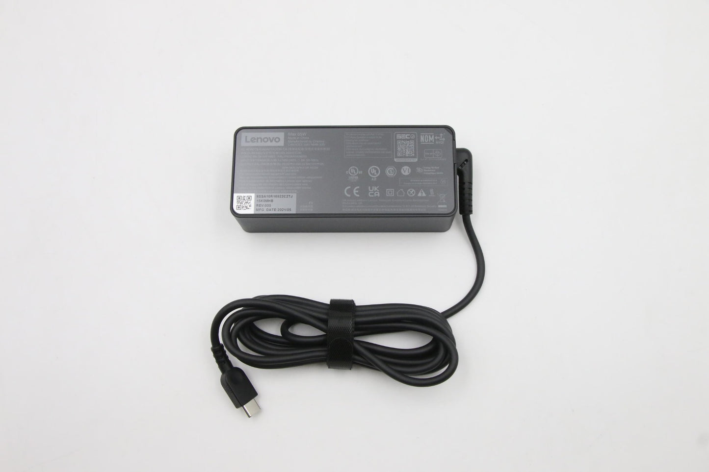 Lenovo 5A10W86255 power adapter/inverter Indoor 65 W Black Charger