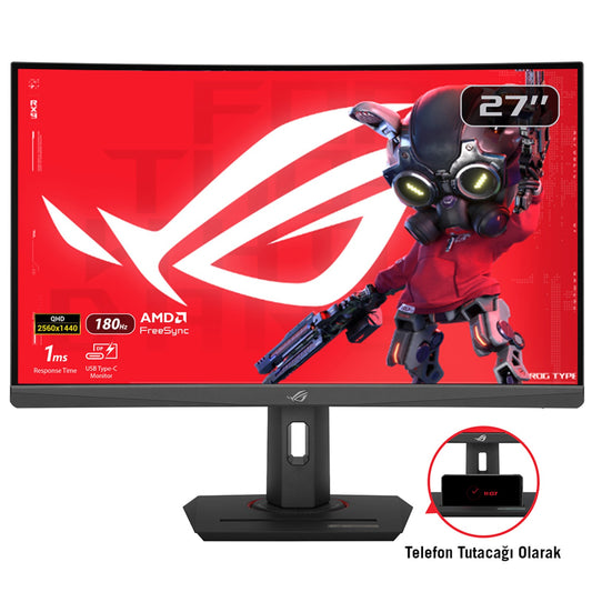 ASUS XG27WCS 27" QHD VA 180Hz Curved Monitor