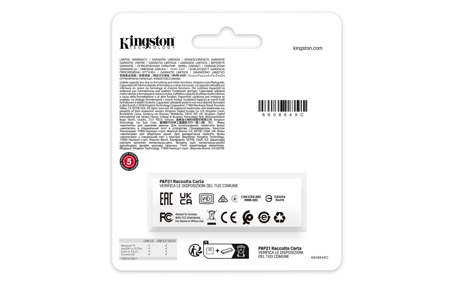 Kingston Technology Purple 512GB Surveillance HDD