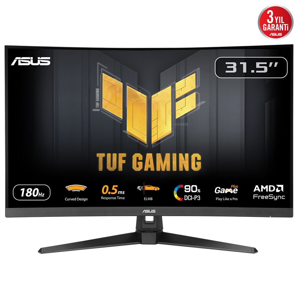 ASUS TUF Gaming VG32WQ3B 31.5" QHD VA 180Hz Curved Monitor