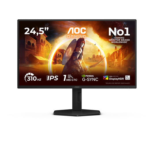 AOC G4 25G4SXU 24.5" Full HD IPS 310Hz Monitor