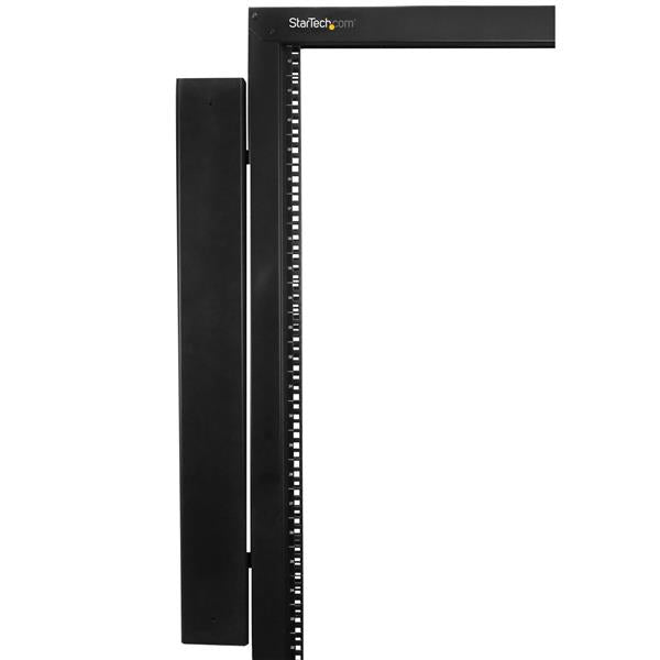 StarTech.com Vertical Cable Organizer with Finger Ducts - 20U - 3 ft. Rack