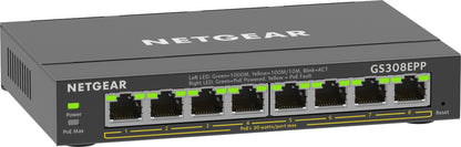 Netgear GS308EPP Networking