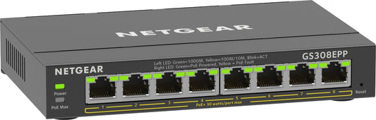 Netgear GS308EPP Networking