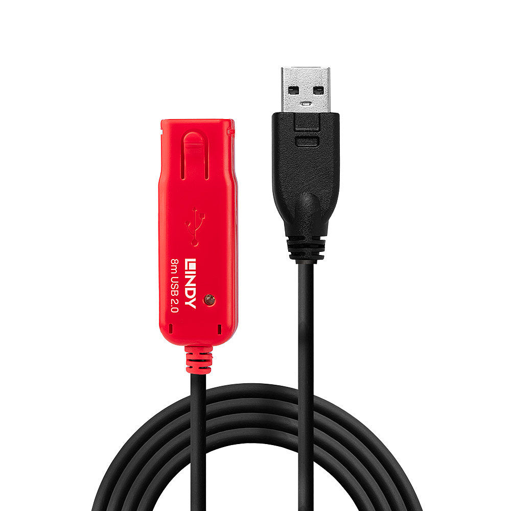 Lindy 8m USB 2.0 Active Extension Pro Cable