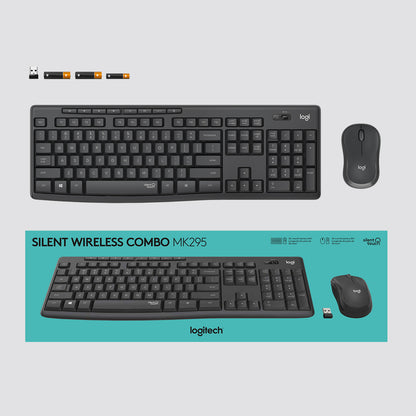 Logitech MK295 Wireless Keyboard & Mouse Combo