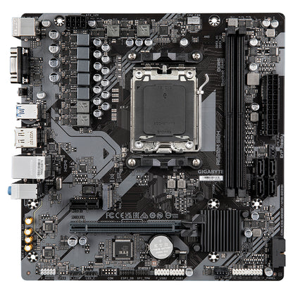 Gigabyte A620M S2H Motherboard - Supports AMD Ryzen 8000 CPUs, 5+2+2 Phases Digital