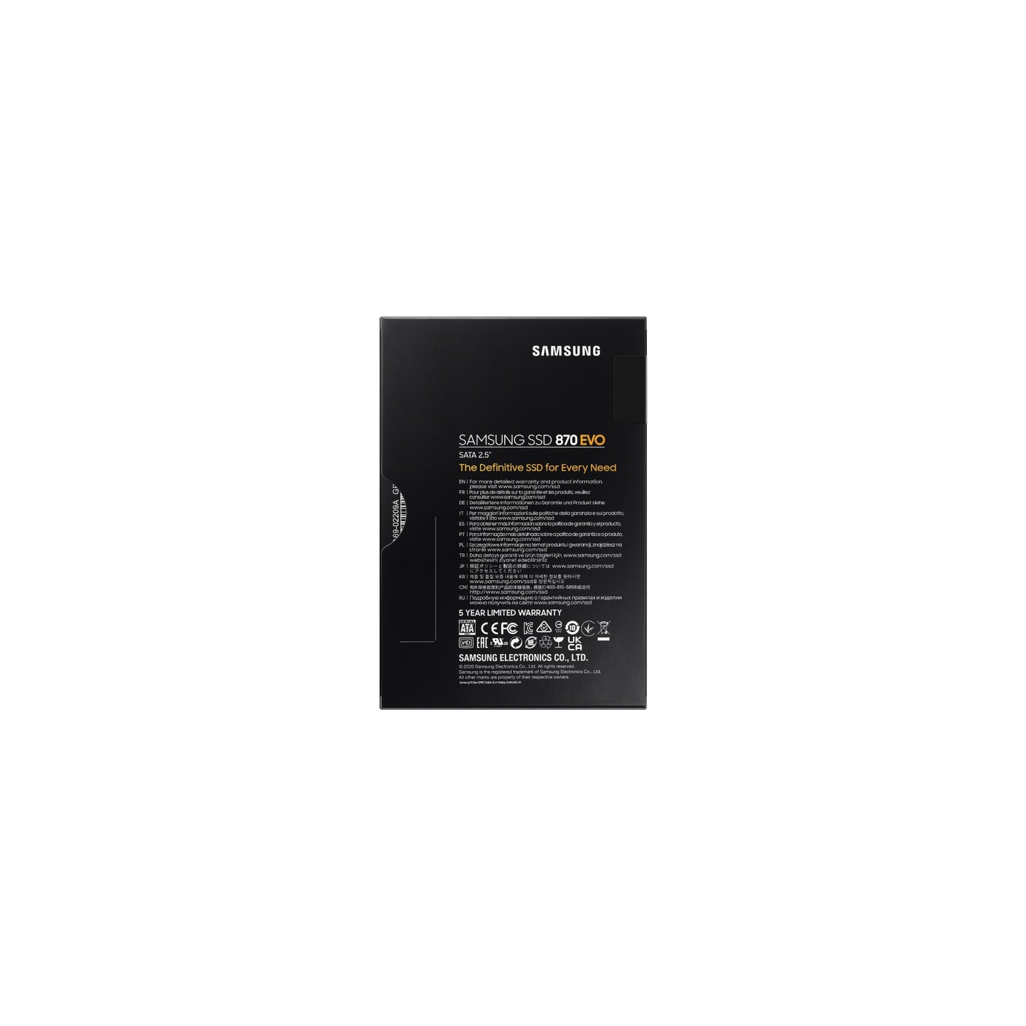 Samsung MZ-77E2T0B/EU 2TB 2.5" SATA SSD