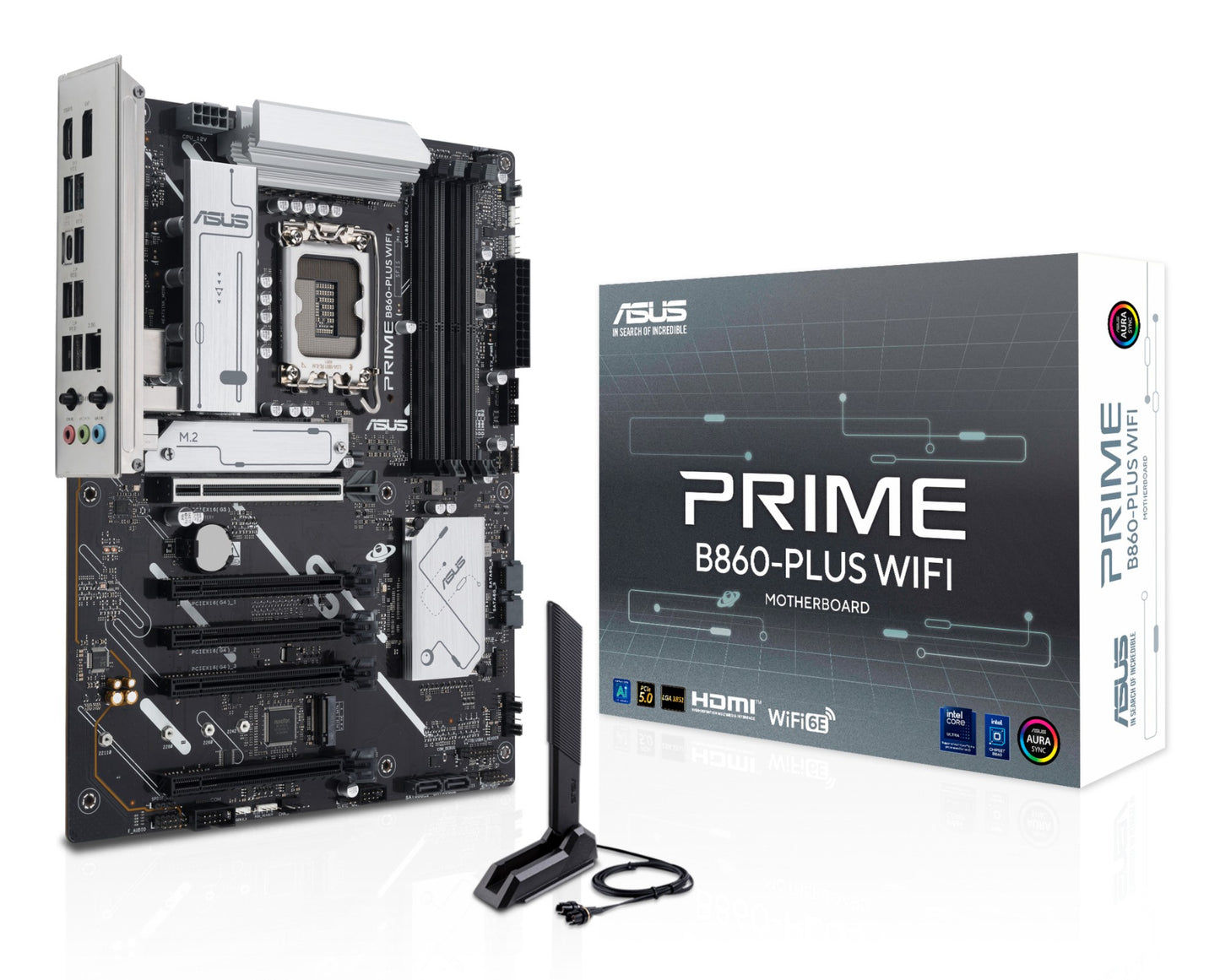 ASUS PRIME B860-PLUS WIFI Intel B860 LGA 1851 (Socket V1) ATX Motherboard