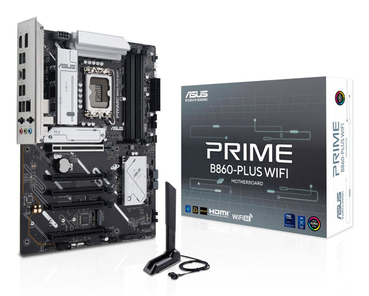 ASUS PRIME B860-PLUS WIFI Intel B860 LGA 1851 (Socket V1) ATX Motherboard