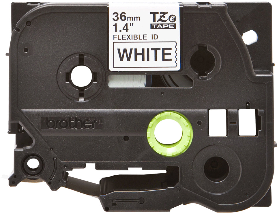 Brother TZE-FX261 DirectLabel black on white Laminat 36mm x 8m for Brother P-Touch Labels