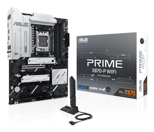 ASUS Prime X870-P WIFI AMD X870 Socket AM5 ATX Motherboard