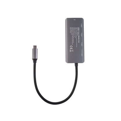 eSTUFF ES623007 interface hub USB 3.2 Gen 1 (3.1 Gen 1) Type-C 5000 Mbit/s Aluminium