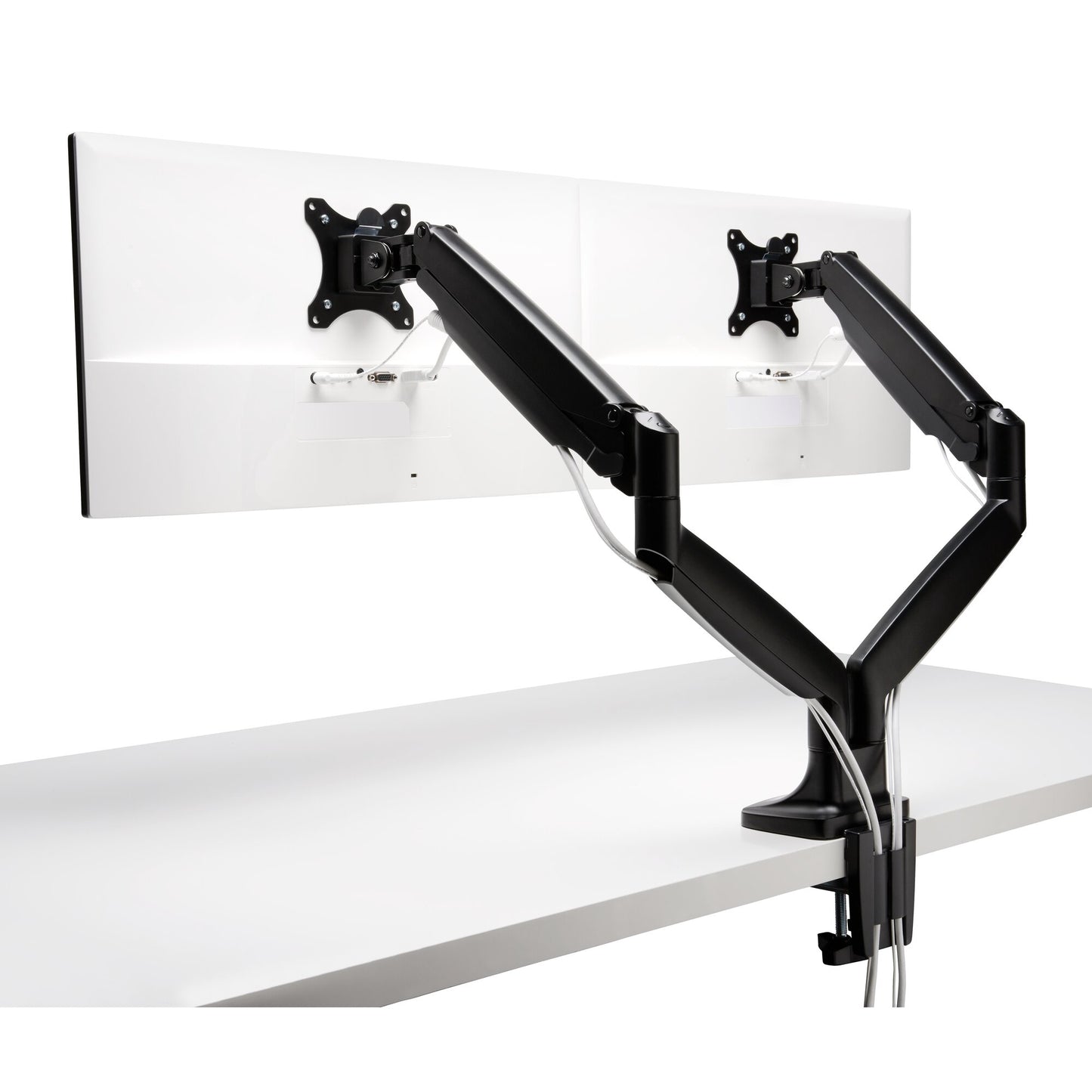 Kensington SmartFit One-Touch Height-Adjustable Dual Monitor Arm Mount