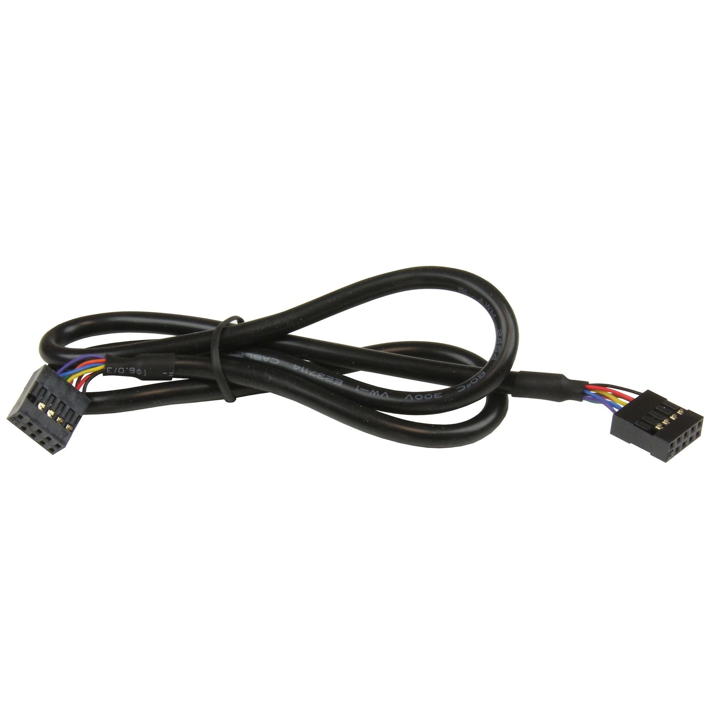 StarTech.com 24in Internal USB Motherboard Header to 2 Port Serial RS232 Adapter Hub
