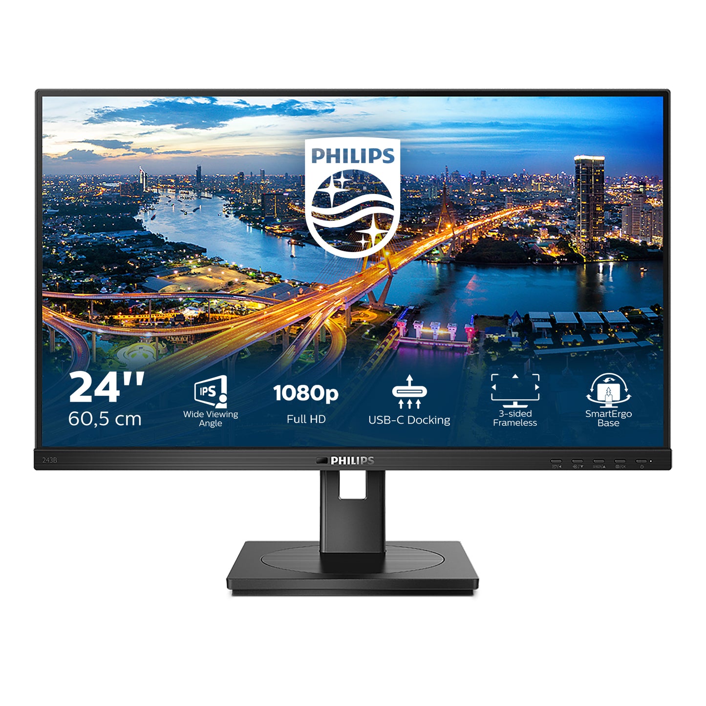 Philips B Line 243B1/00 23.8" Full HD IPS Monitor