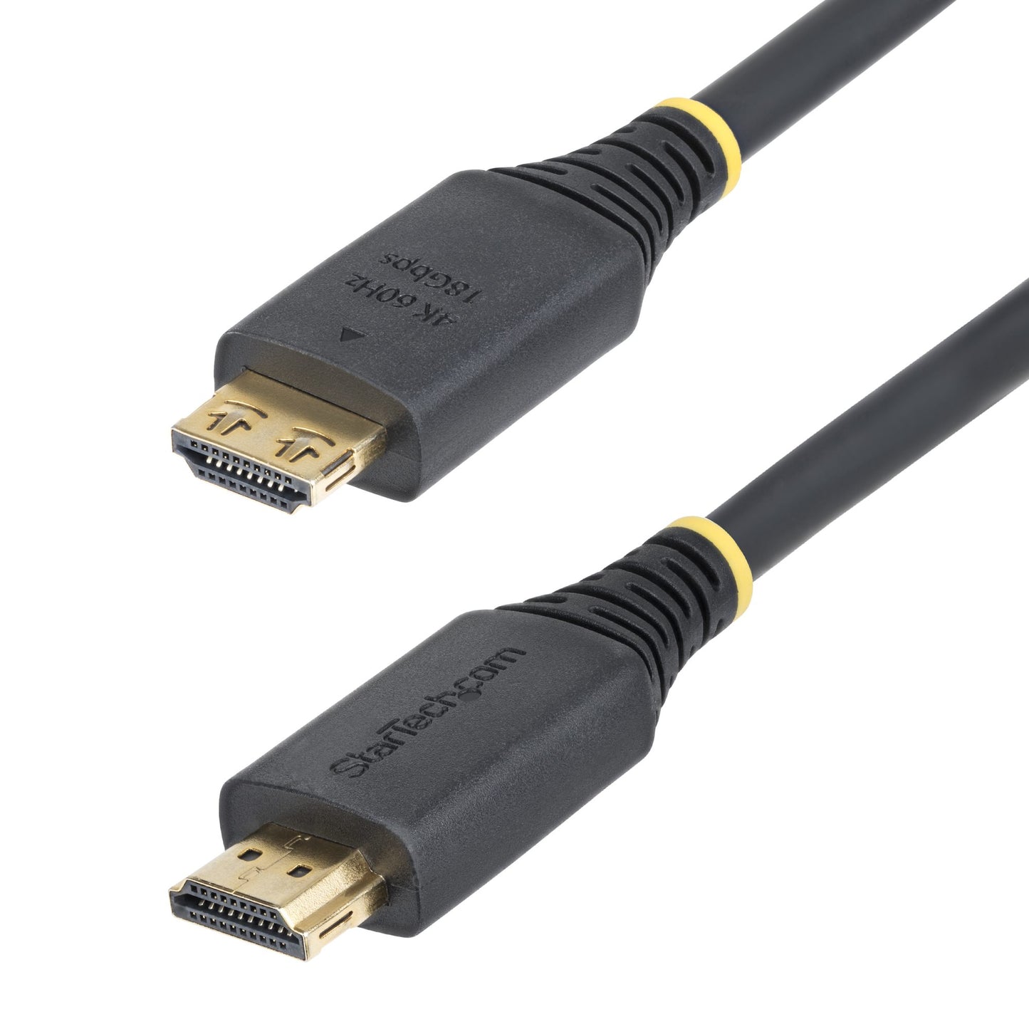 StarTech.com 5m (16ft) High Speed HDMI Cable with Gripping Connectors, 4K 60Hz/1440p