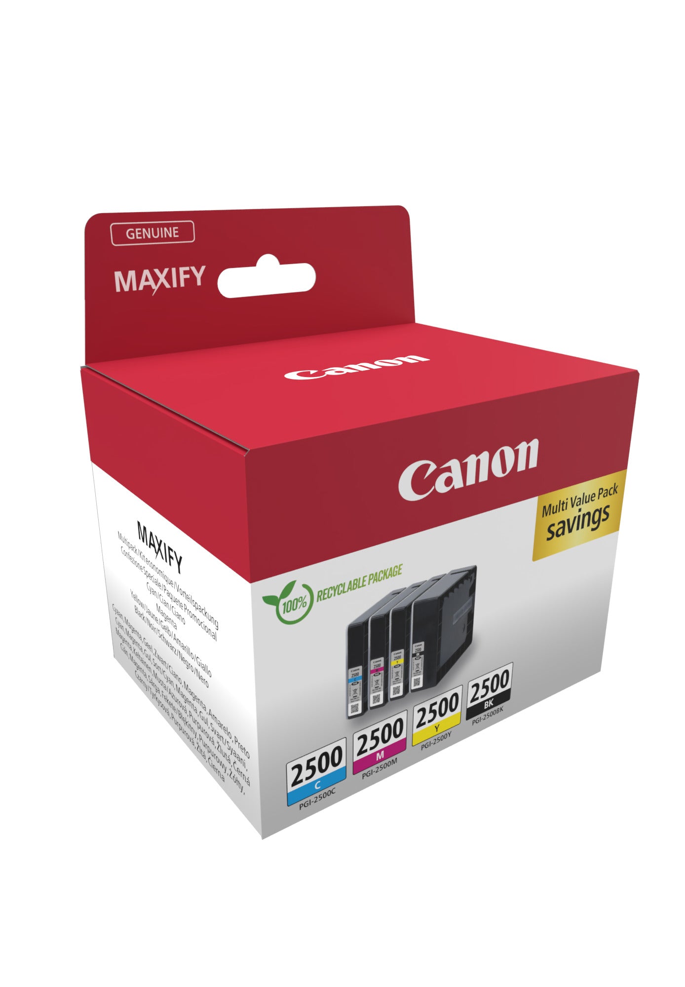 Canon 9290B006/PGI-2500BKCMY Ink Cartridge (Canon IB 4050)