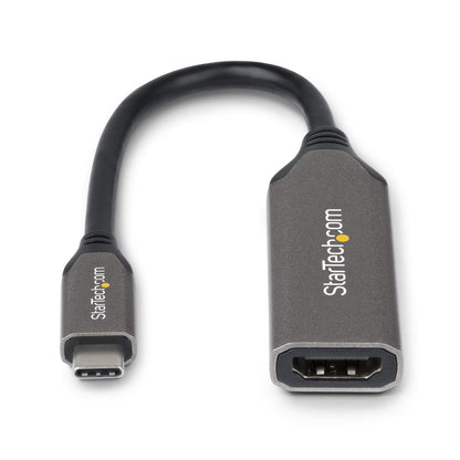 StarTech.com USB-C to HDMI Adapter, 8K 60Hz / 4K 120Hz, Thunderbolt / USB4 Cable