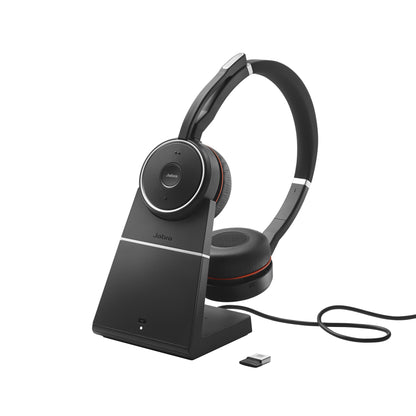 Jabra Evolve 75 SE - UC Stereo with Charging Stand Headset