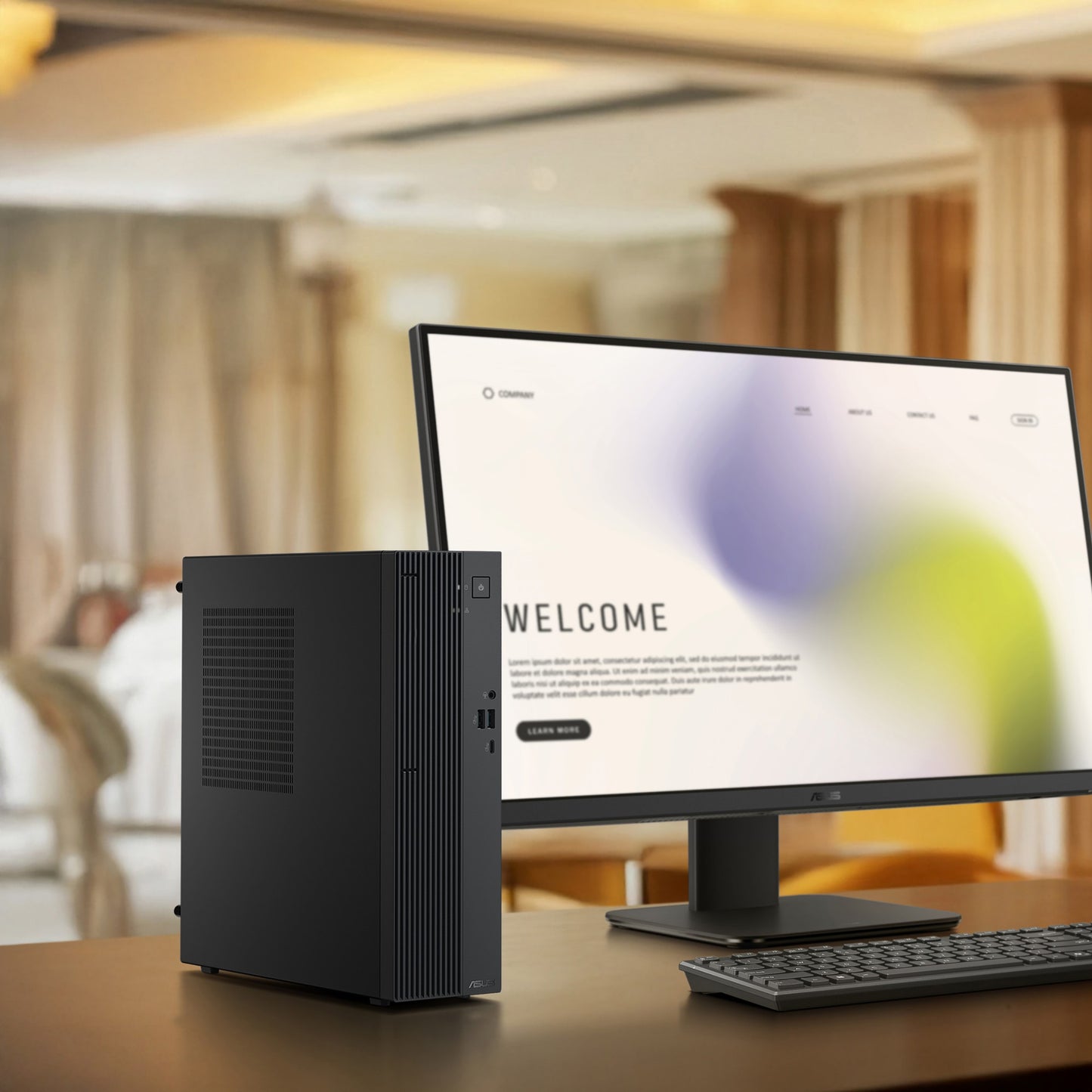 ASUS ExpertCenter PM700SK-0R7350022X Copilot+ Ryzen AI 7 350 16GB 512GB SSD SFF Desktop PC
