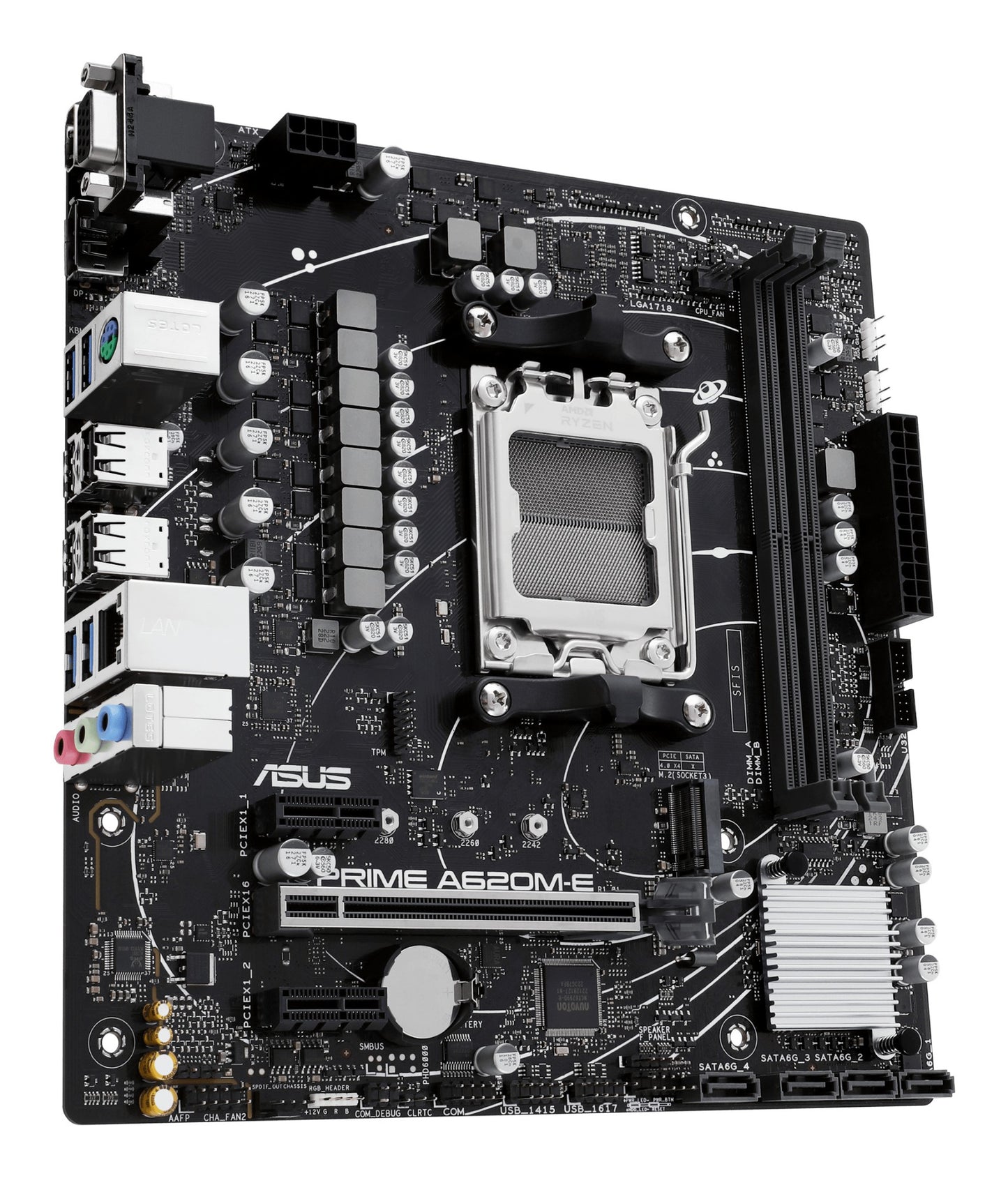 ASUS PRIME A620M-E-CSM AMD A620 Socket AM5 micro ATX Motherboard