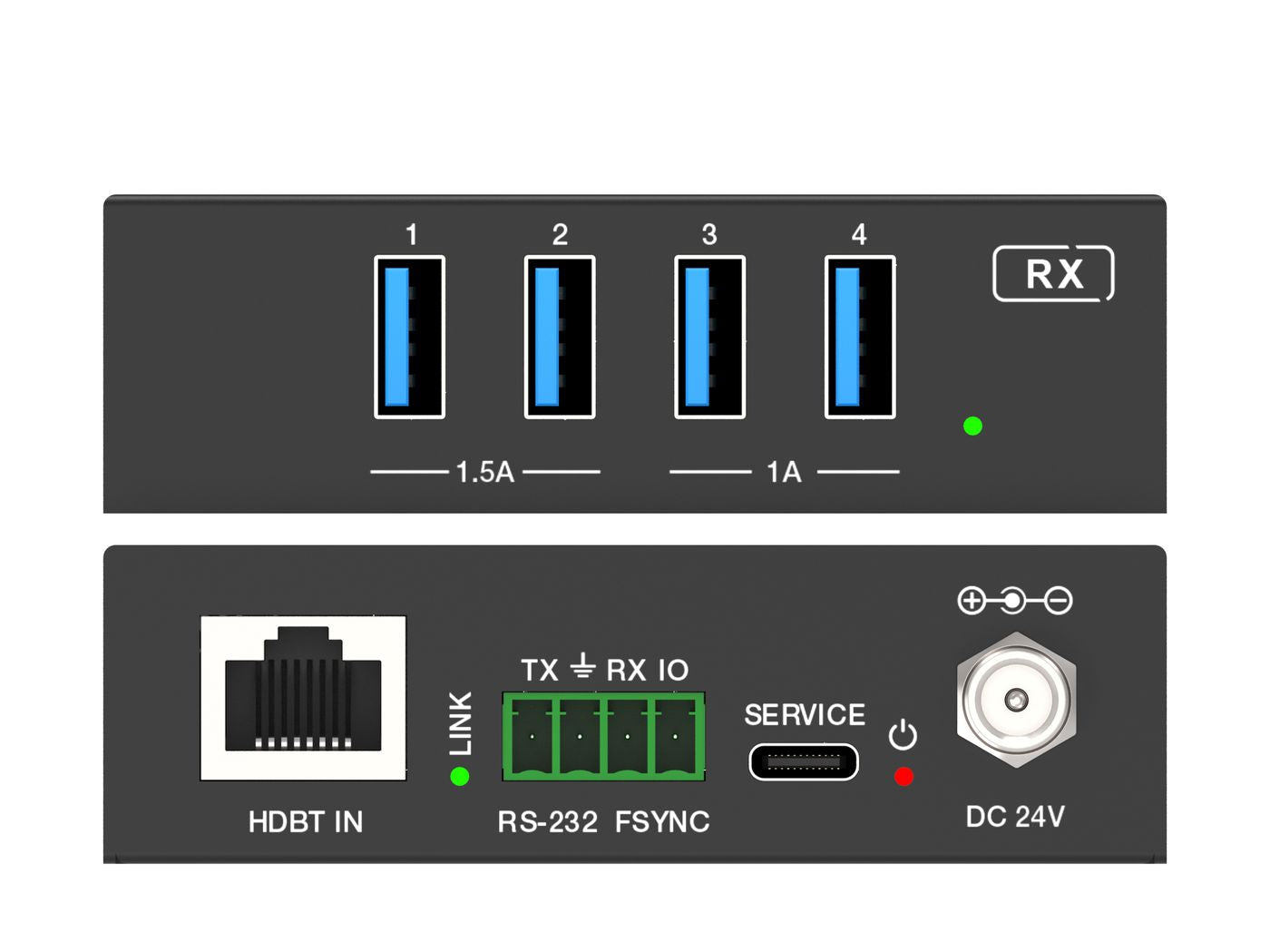 VivoLink VLUSB3EXT100 KVM extender KVM Switch