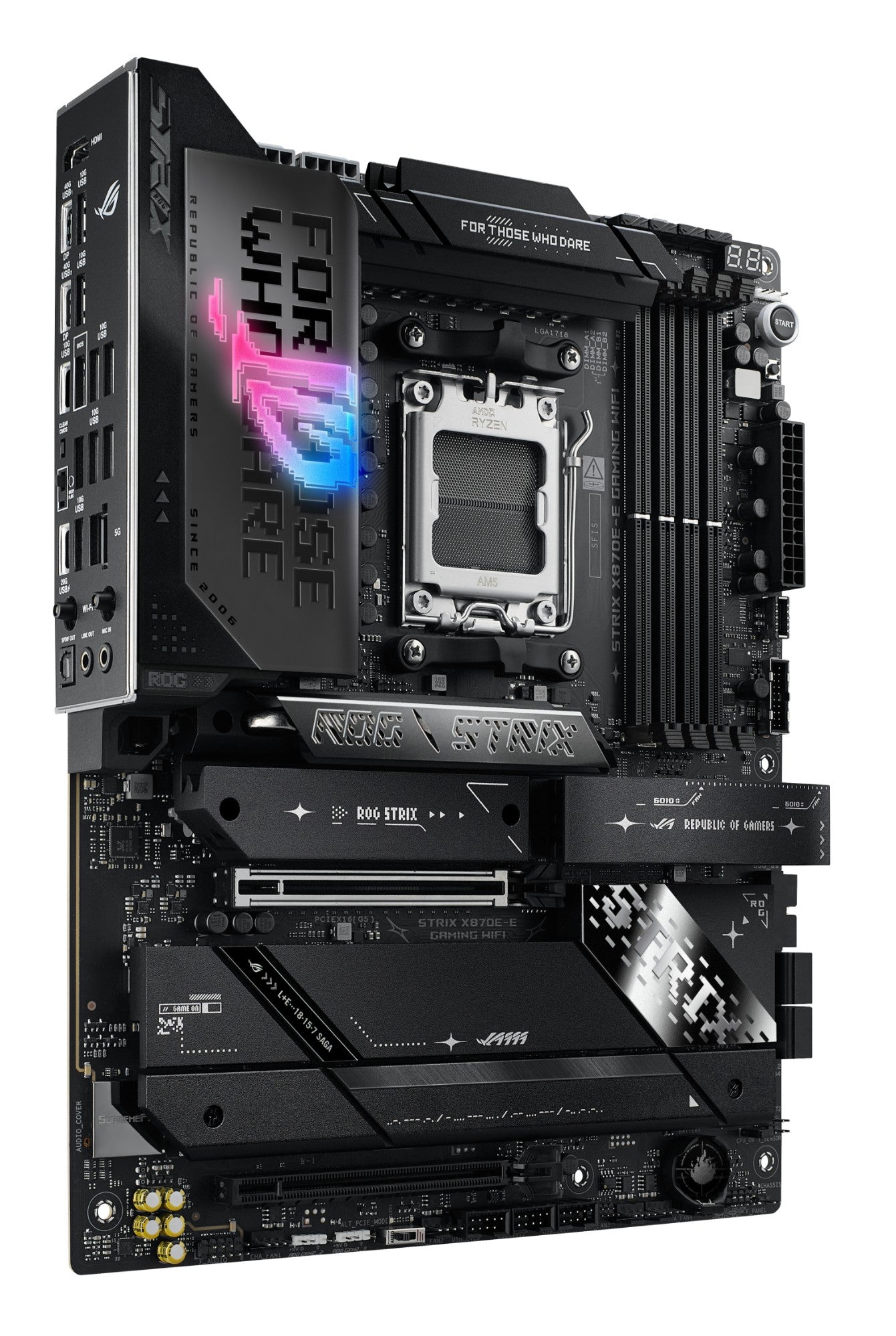ASUS ROG STRIX X870E-E GAMING WIFI AMD X870E Socket AM5 ATX Motherboard