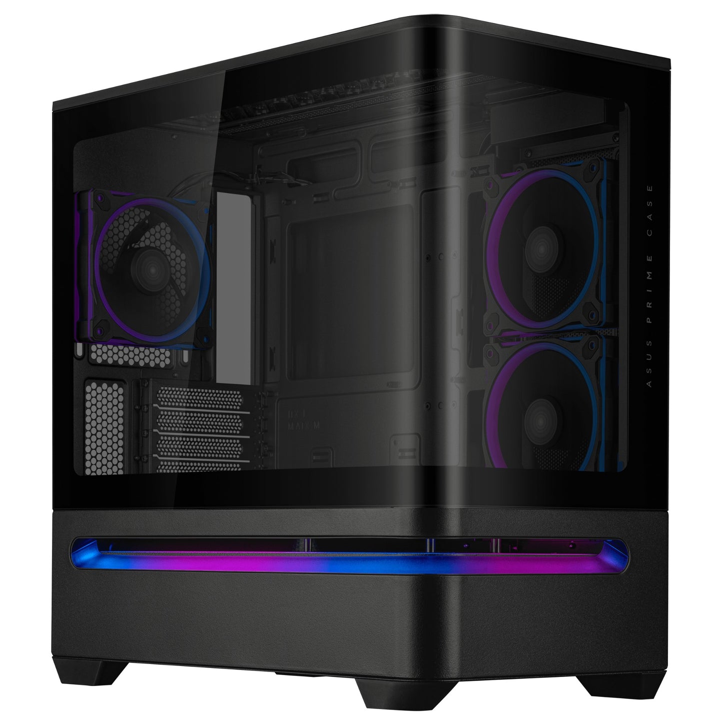 ASUS PRIME AP202 ARGB Mini Tower Black PC Case