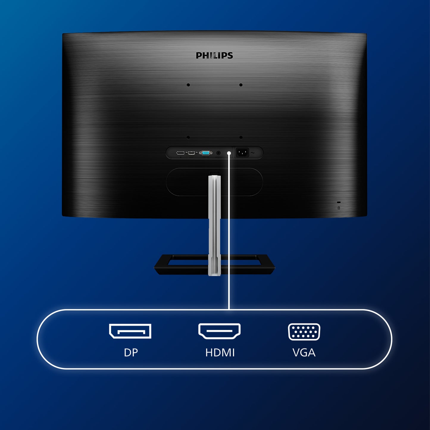Philips E Line 322E1C/00 31.5" Full HD VA Curved Monitor