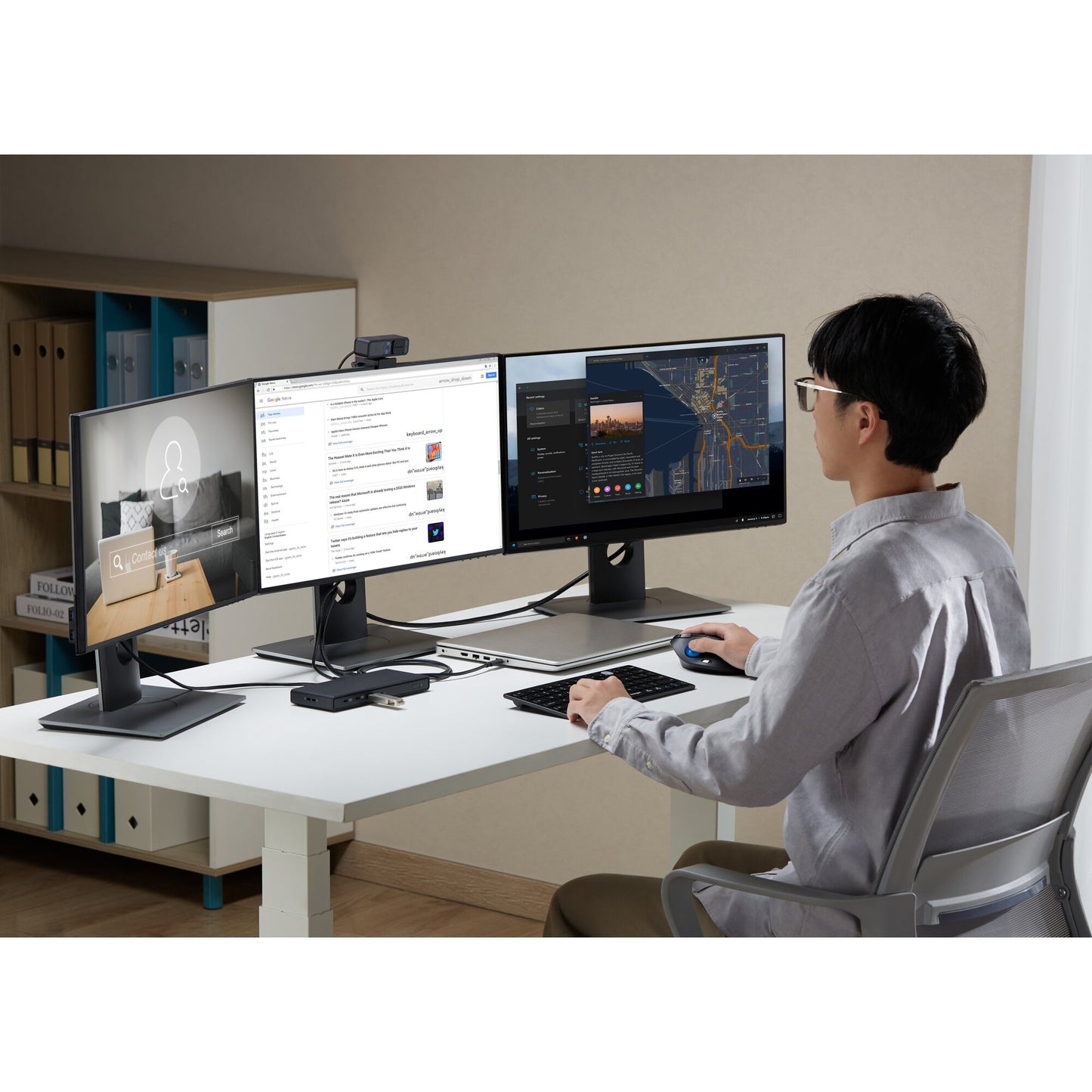 Kensington SD4842P EQ 10Gbps USB-C Docking Station 100W