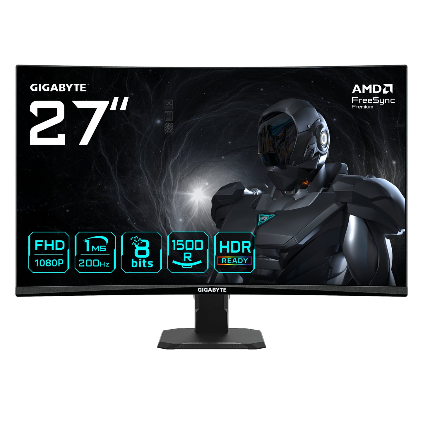 Gigabyte GS27FCA 27" Full HD VA 200Hz Curved Monitor